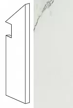 Ступень правая Atlas Concorde Italy Marvel Calacatta Battiscopa Sag.Dx ASNC 7.2x30 - фото 1