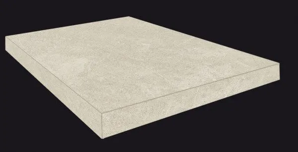 Ступень угловая правая Coliseumgres Cervinia Ghiaccio 33x45 - фото 1