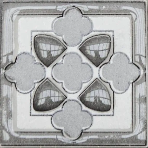 Вставка Ласселсбергер Бьянка Каррара 7x7 - фото 1