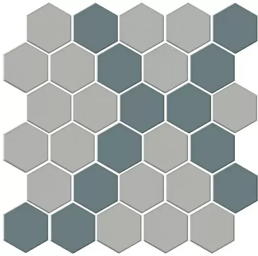 Декор Kerama Marazzi AD\A674\MM Агуста 7 мозаичный микс матовый 30.1x30.1 - фото 1