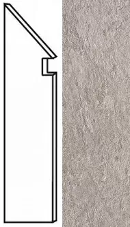 Ступень левая Atlas Concorde Italy Brave Pearl Battiscopa Sag. Sx A1JG 7.2x30 - фото 1