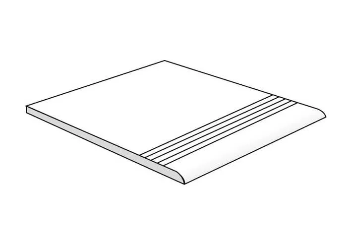 Ступень Grasaro Rust White 40x40 G-184/M/st01/400x400x8 - фото 1