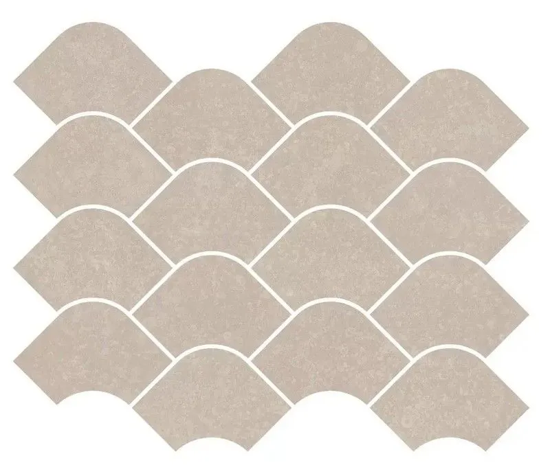 Декор Kerama Marazzi KMD2HID003BR Касабланка наборный бежевый светлый матовый обрезной 25x30 - фото 1