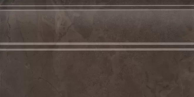 Плинтус Kerama Marazzi FMA017R Версаль коричневый обрезной 15x30 - фото 1