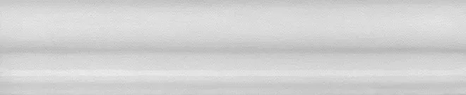 Бордюр Kerama Marazzi BLD020 Багет Мурано серый 3x15 - фото 1