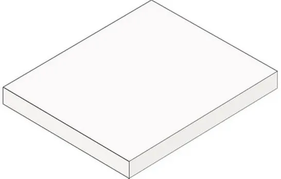 Ступень угловая Atlas Concorde Italy Marvel Calacatta Delicato Scalino Ang. Silk A45G 37.5x37.5 - фото 1