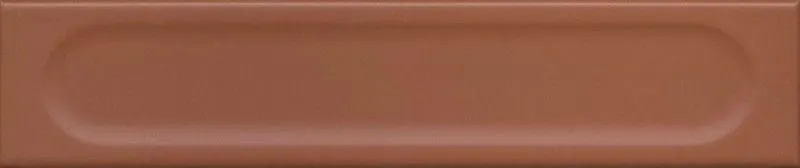 Керамическая плитка Kerama Marazzi KM26371 Медина 2 оранжевый матовый структура 6x28.5 - фото 1