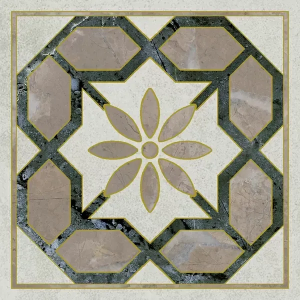 Вставка Kerama Marazzi OS\A283\SG606220RL Серенада 1 лаппатированный обрезной 7.2х7.2 - фото 2