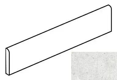 Плинтус Керранова Murashki Light Beige K-2120/MR/p01/76x1200x10 бежевый - фото 1