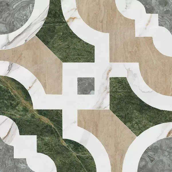 Мозаика Kerama Marazzi ID136 Риальто Нобиле 1 наборный лаппатированный 30х30 - фото 5