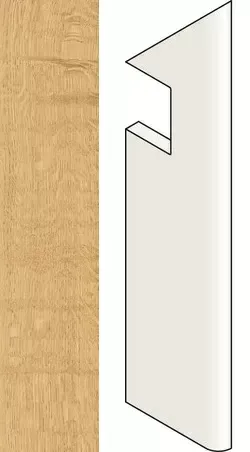 Ступень правая Atlas Concorde Italy Heartwood Malt Battiscopa Sag.Dx AMAW 7.2x30 - фото 1