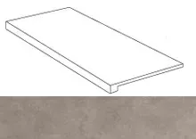 Ступень Atlas Concorde Italy Dwell Gray Scalino A1KY 33x60 - фото 1