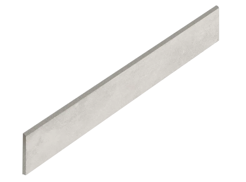 Плинтус ColiseumGres Сан-Сиро Уайт 610130005370 белый 7.2x60 - фото 1