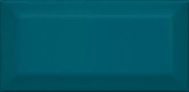 Керамическая плитка Kerama Marazzi 16057 Клемансо бирюзовый грань 7,4x15 - фото 1