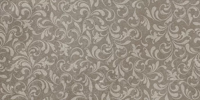 Декор Atlas Concorde Drift Light Grey Curl 40x80 - фото 1