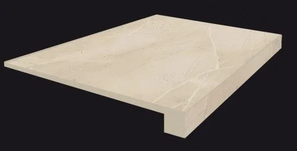 Ступень фронтальная Coliseumgres Capri Bianco 33x45 - фото 1