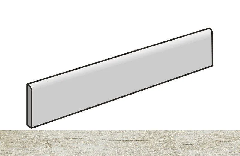 Плинтус Atlas Concorde Iconic White 7,2x80 - фото 1