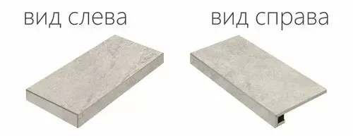 Ступень угловая левая Италон Climb Ice 33x60 - фото 1