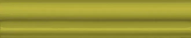 Бордюр Kerama Marazzi BLD038 Багет Клемансо оливковый 3x15 - фото 1