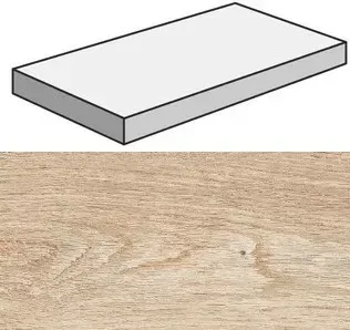 Ступень угловая правая Atlas Concorde Oak Reserve Cashmere 33x120 - фото 1