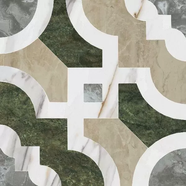 Мозаика Kerama Marazzi ID136 Риальто Нобиле 1 наборный лаппатированный 30х30 - фото 3