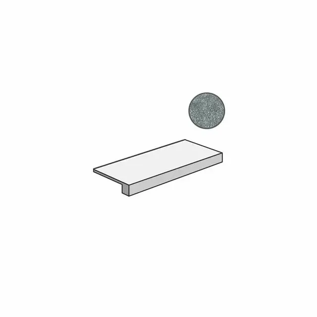 Ступень фронтальная Италон Genesis Jupiter Silver 33x120 - фото 1