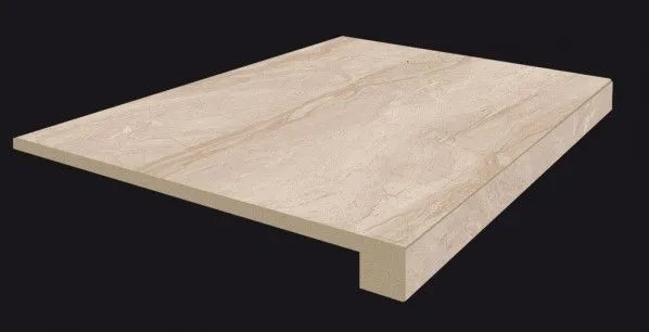 Ступень фронтальная Coliseumgres Venezia Bianco 33x45 - фото 1