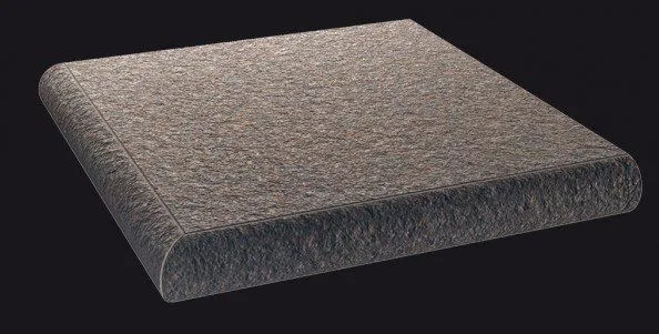 Ступень угловая Coliseumgres Cortina Rosso 32,5x32,5 - фото 1