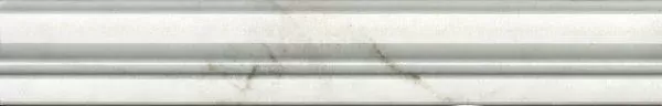 Бордюр Kerama Marazzi BLC031R Багет Серенада белый глянцевый обрезной 5x30 - фото 1