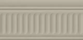 Бордюр Kerama Marazzi 19050\3F Бланше серый структурированный 9,9x20 - фото 1