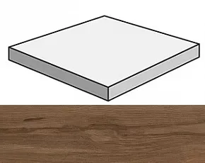 Ступень угловая правая Atlas Concorde Italy Etic Noce Hickory Scal. Ang. Dx AV8A 22.5x22.5 - фото 1