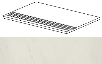 Ступень Atlas Concorde Italy Marvel Cremo Delicato Gradino ADW7 30x60 - фото 1