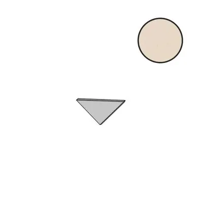 Вставка Atlas Concorde Italy Boost Natural Kaolin Corner A.E. A644 1.4x1.4 - фото 1