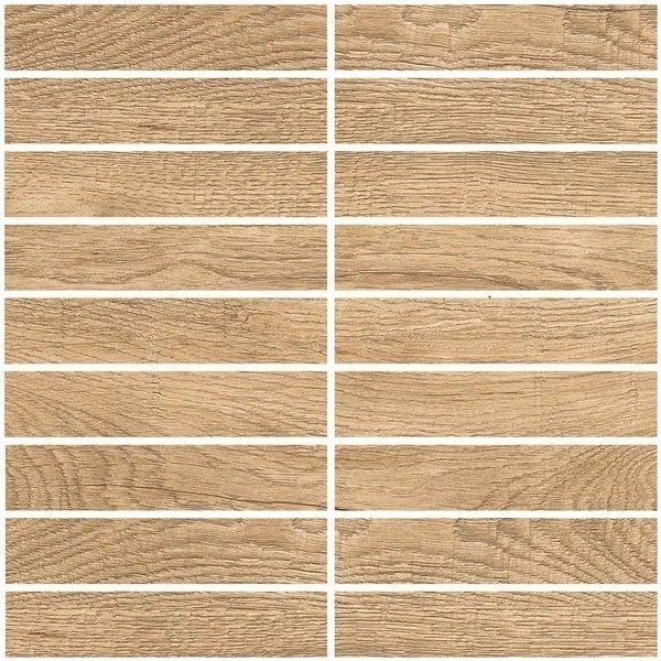 Мозаика Grasaro Italian Wood Honey 30.7x30.7 G-251/SR/m11/307x307x10 - фото 1