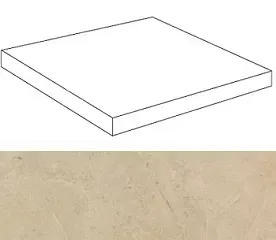 Ступень угловая Atlas Concorde Italy Marvel Beige Scalino Angolare ASMW 33x33 - фото 1