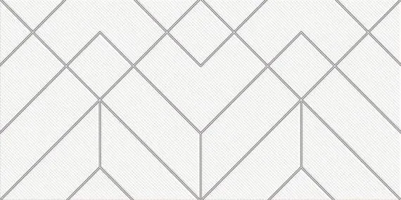 Декор Ласселсбергер Мореска геометрия бежевый 20x40 - фото 1