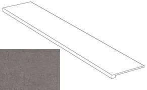 Ступень Atlas Concorde Italy Kone Grey Scalino A8OB 33x150 - фото 1