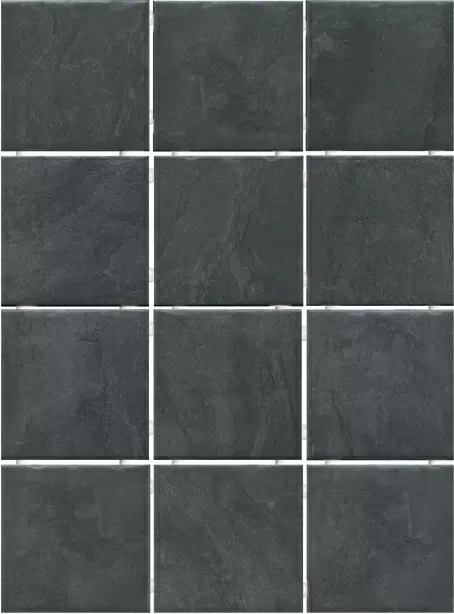 Керамическая плитка Kerama Marazzi 1301H Дегре чёрный 9,8x9,8 - фото 1