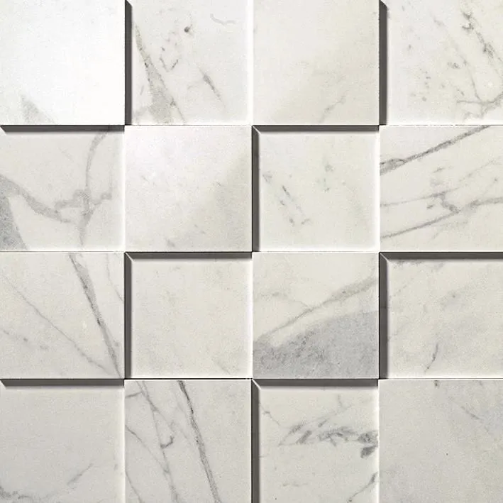 Мозаика Atlas Concorde Italy Marvel Pro Statuario Select Mosaico 3D 30x30 ADP6 - фото 1