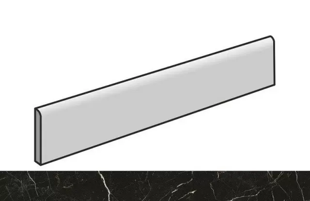 Плинтус Atlas Concorde Allure Imperial Black 7,2x60 матовый - фото 1