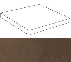 Ступень угловая Atlas Concorde Italy Marvel Bronze Scalino Angolare ASMX 33x33 - фото 1