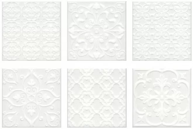 Керамическая плитка Kerama Marazzi 5226 Суррей белый 20x20 - фото 7