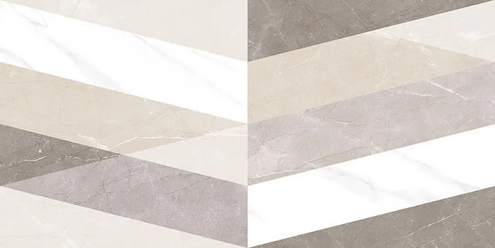 Декор (08-00-11-2461) Лапарет Savoy бежевый 20x40 матовый - фото 1