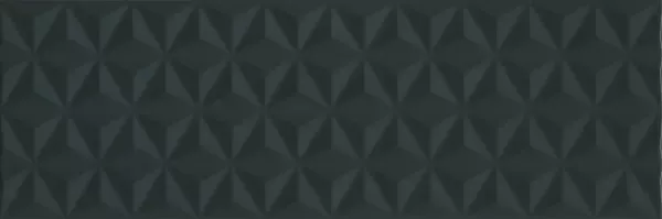 Керамическая плитка Kerama Marazzi 12121R Диагональ черный структура обрезной 25x75 - фото 1