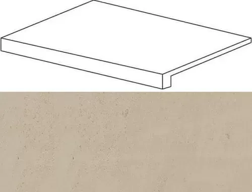 Ступень фронтальная Atlas Concorde Wise Sand 33x60 матовая - фото 1