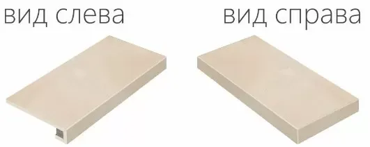 Ступень угловая правая Италон Charme Evo Onyx 33x60 - фото 1