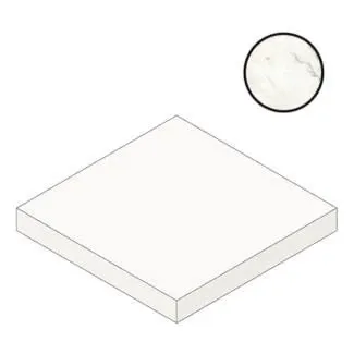 Ступень угловая Atlas Concorde Italy Marvel Statuario Supremo Scalino Angolare A549 33x33 - фото 1