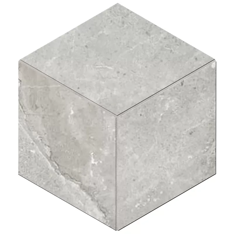 Мозаика Estima KA01 Ametis Kailas Cube Grey 25x29 серый - фото 1