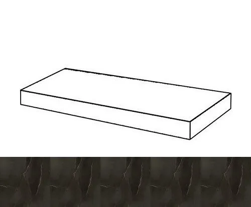 Ступень угловая правая Coliseumgres Impero Tito 33x45 - фото 1