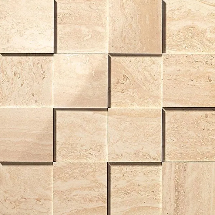Мозаика Atlas Concorde Italy Marvel Pro Travertino Alabastrino Mosaico 3D 30x30 ADP7 - фото 1